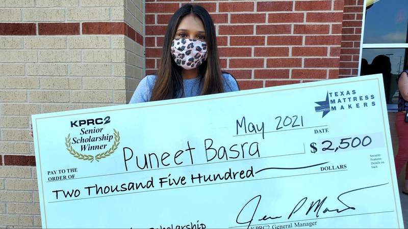 KPRC 2 Senior Scholarship: Meet Puneet Basra, the senior who one day hopes to become a pediatrician