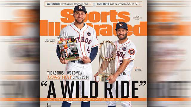 Jose Altuve, George Springer featured on new Sports Illustrated cover