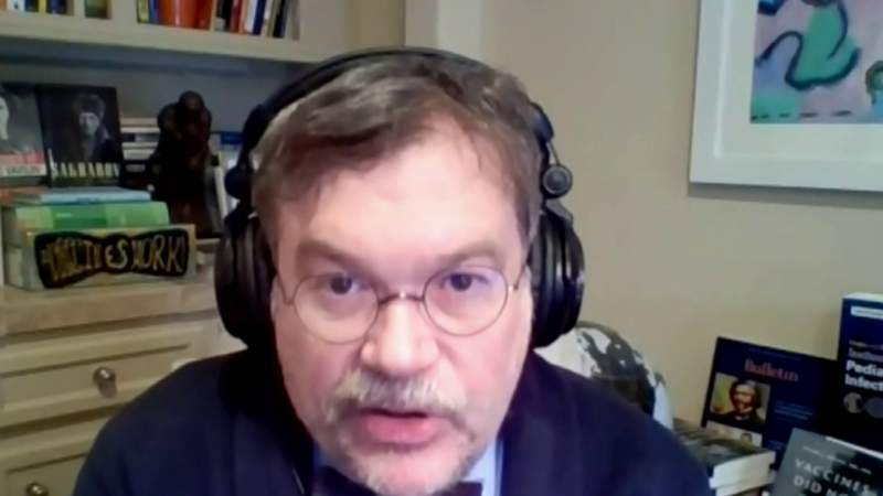 Dr. Peter Hotez calls for scientists to be protected under hate crime laws