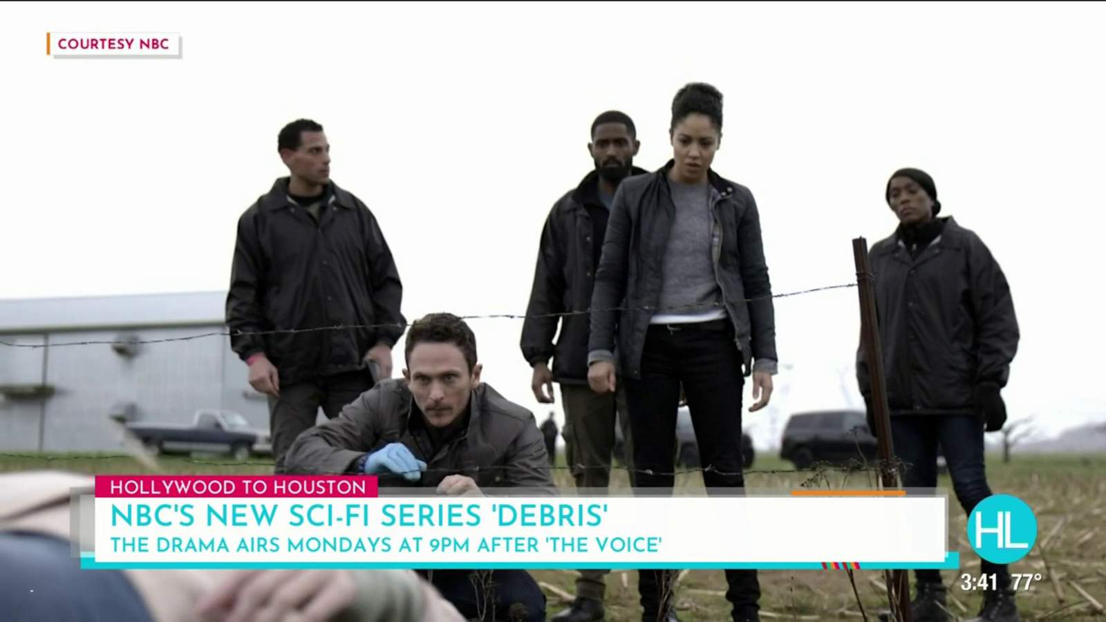 Actors Riann Steele and Jonathan Tucker chat NBC’s new show ‘Debris’