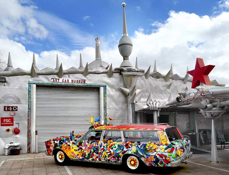 The Art Car Museum reopens to the public with a few safety changes