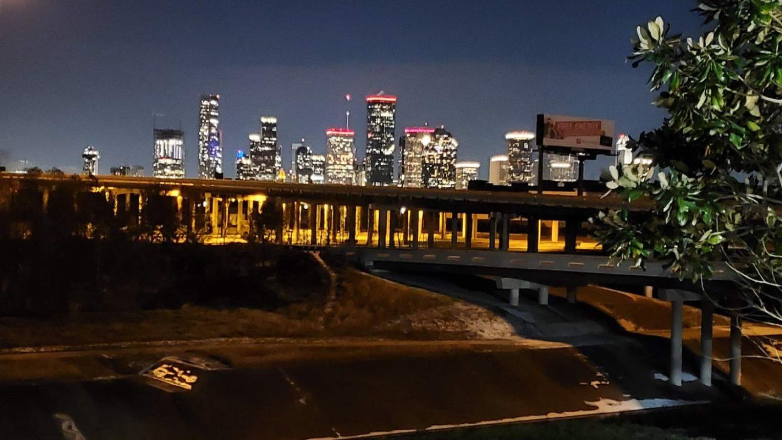 Frustration expressed over images of downtown Houston lit up during major winter power outage