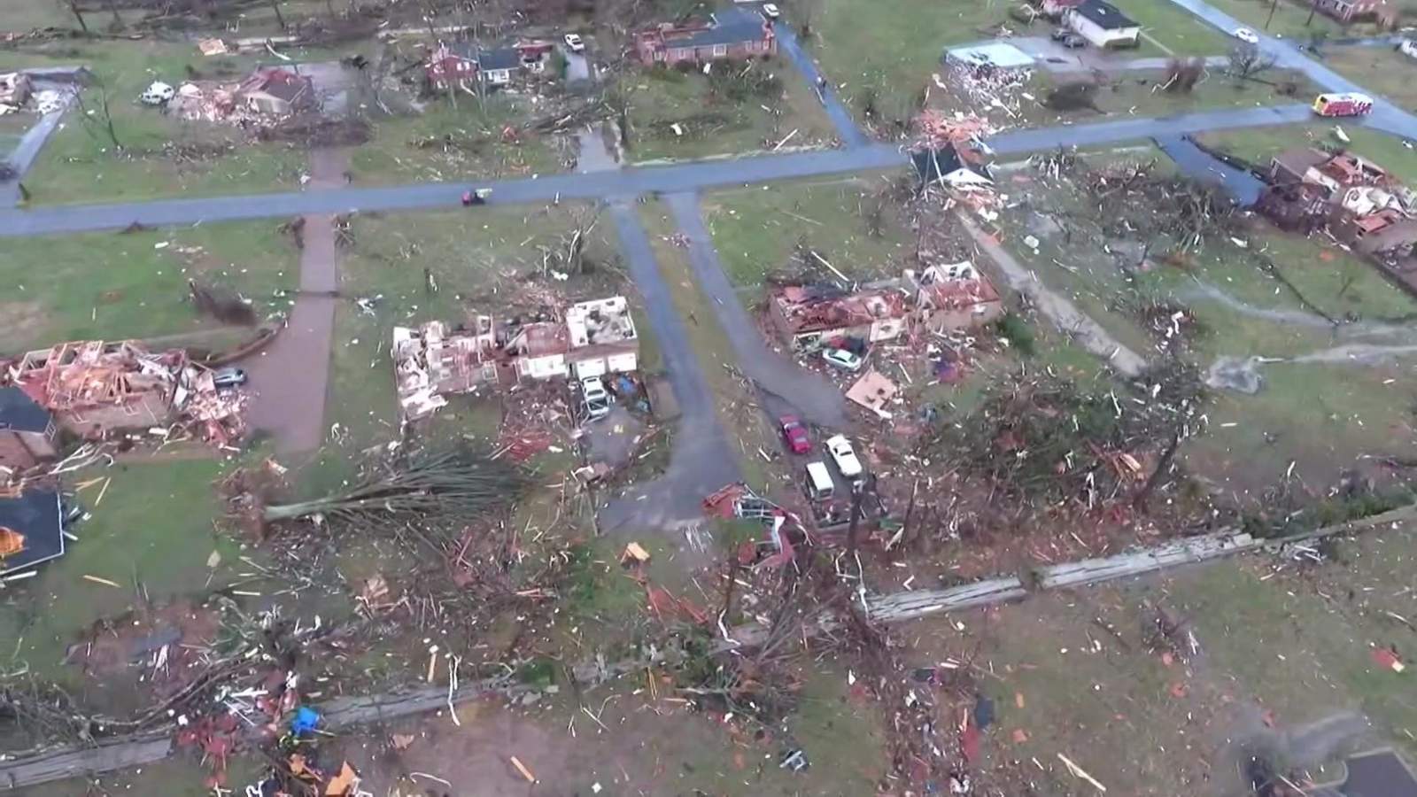 Crews work to clean up day after deadly tornadoes tear through middle Tennessee