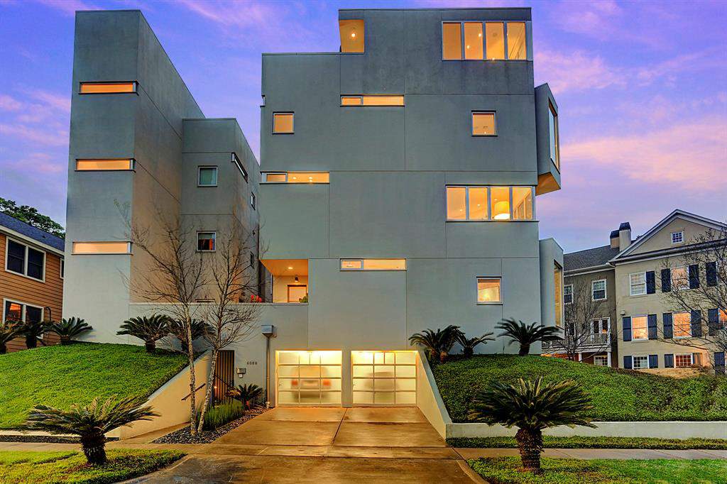 This Montrose home for sale has a pneumatic elevator, exceptional city views