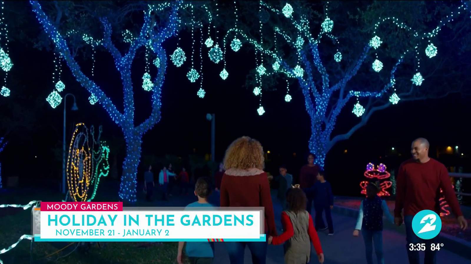 Here are 7 holiday attractions you can find at Galveston’s Moody Gardens