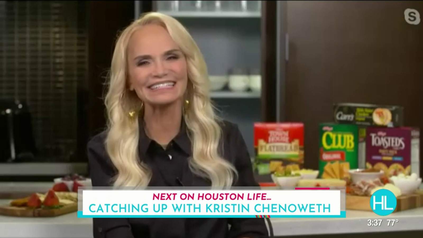 Kristin Chenoweth dishes on life, her new baking competition show, and who taught her how to use Tik Tok