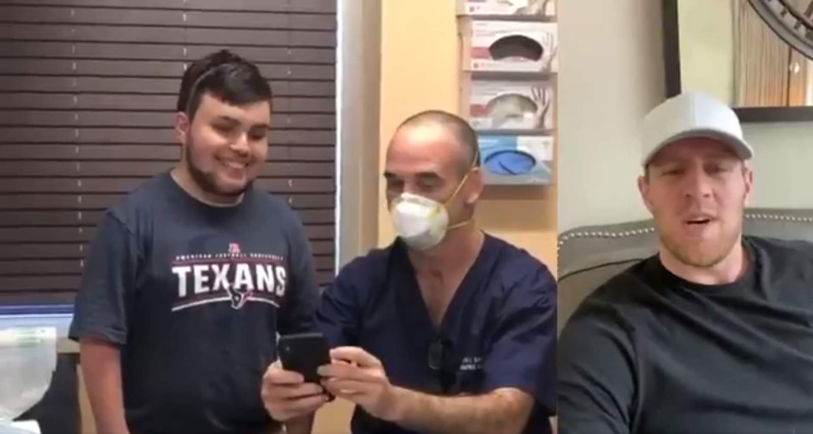 VIDEO: Texans JJ Watt sends motivational message to patient at Childrens Memorial Hermann Hospital