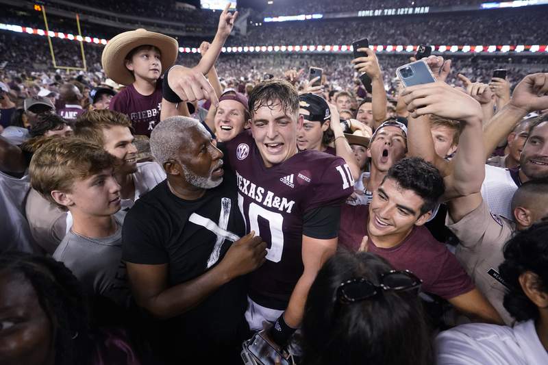 Monday huddle: Looking back on the night in College Station that shook the college football world