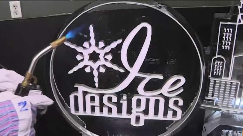 Getting frosty with Ice Designs Houston and their chilling designs
