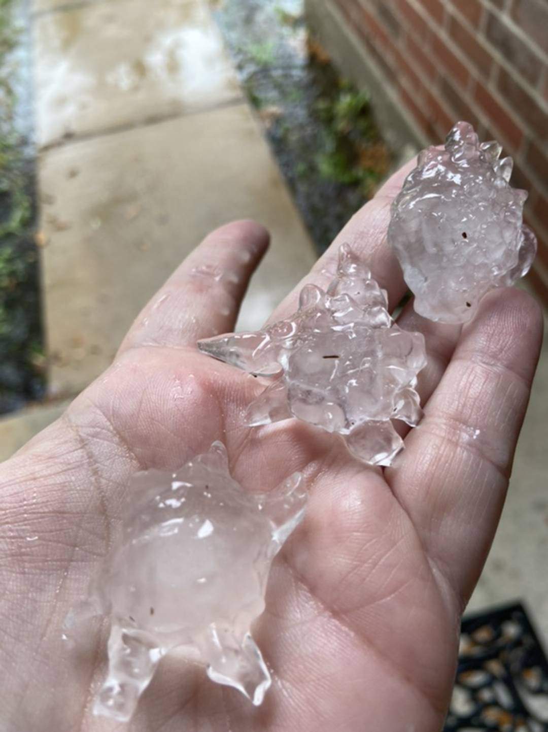 WEATHER: Quarter-sized hail crashes down in Katy. Here are the videos, photos you have to see