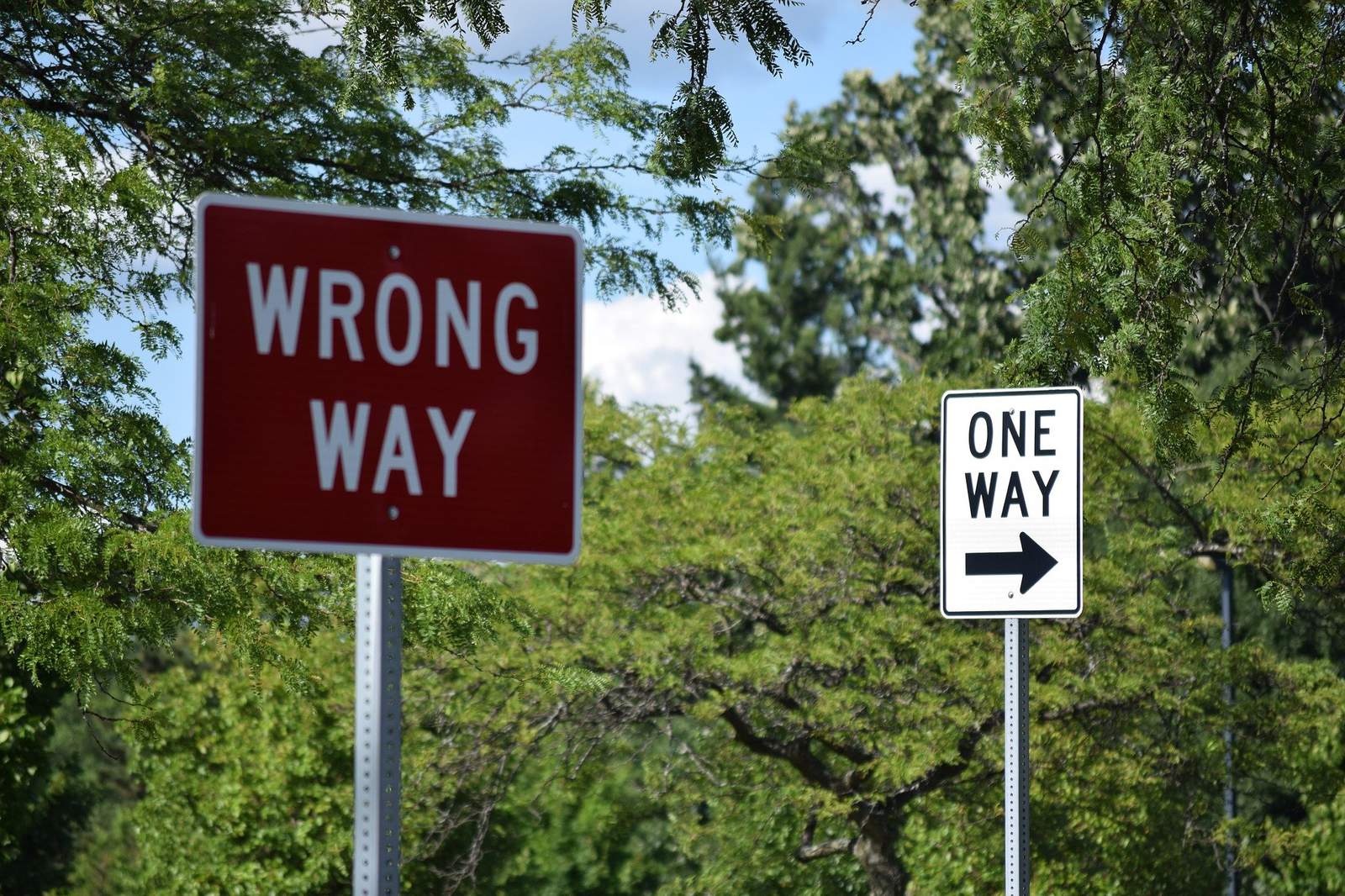 Ask 2: Who can I call to advise about incorrectly marked road signs?