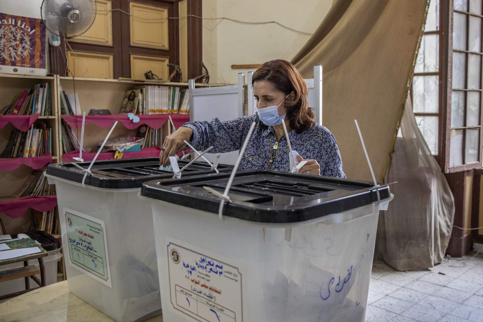 Egyptians vote in 2nd stage of parliamentary election