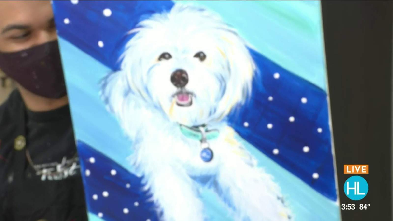 Create an adorable PAW-trait and ‘Paint Your Pet’ at Painting With A Twist