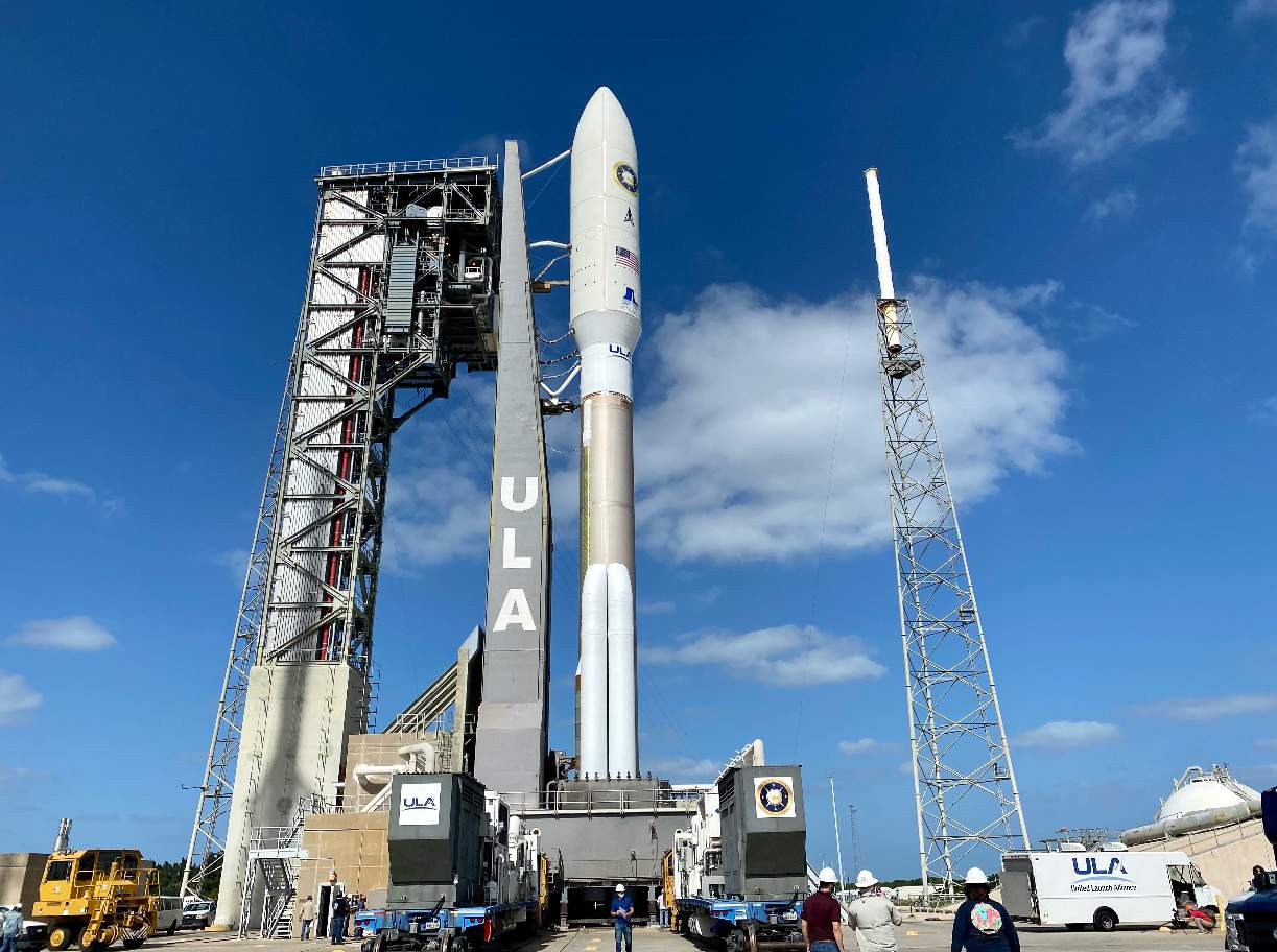 Atlas V rocket launch scrubbed after ground system valve problem, UCL says