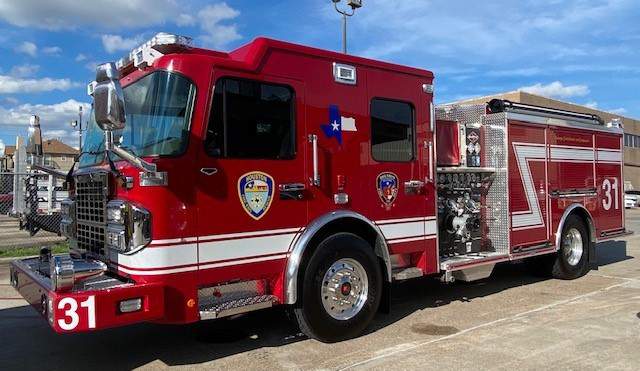 PHOTOS: Houston Fire Department unveils 9 new fire trucks now in service
