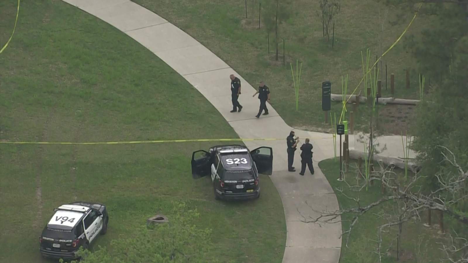 Skeletal remains discovered in east Houston field, police say