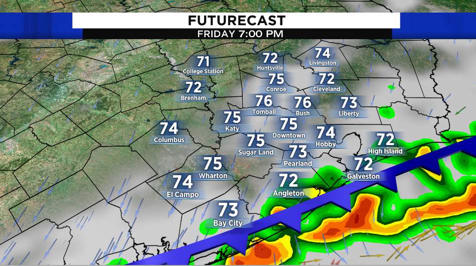 Behind Friday’s storms, cooler weather for Mother’s Day weekend.