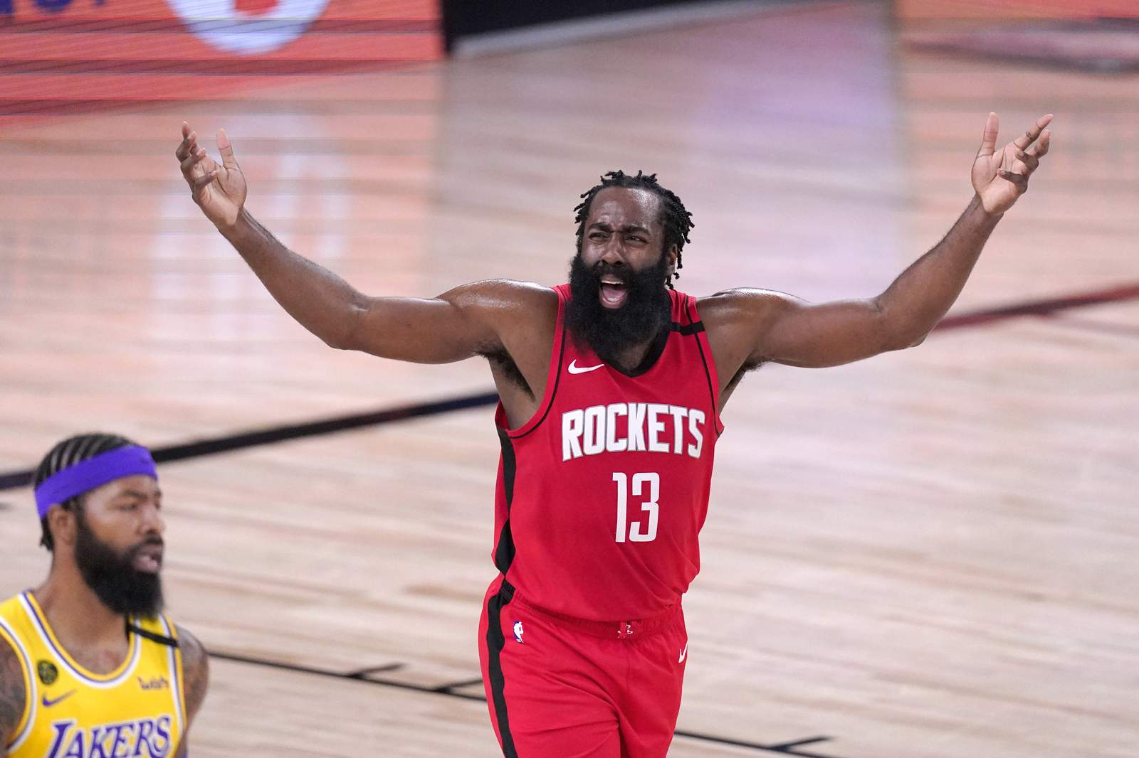 Rockets' James Harden, Russell Westbrook make All-Star team; LeBron makes team for record 16th time