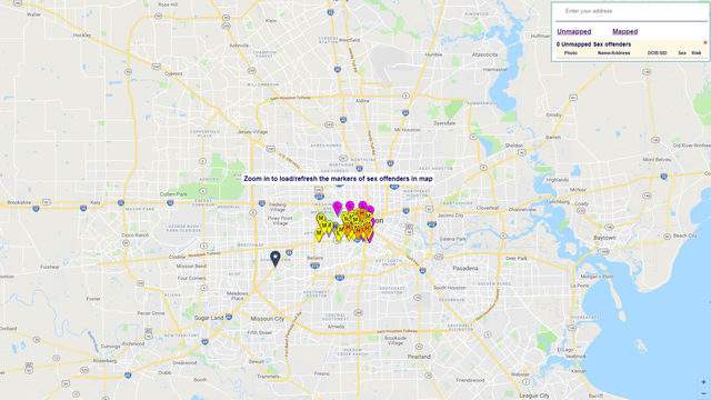 29 Sexual Offender Map Texas Online Map Around The World