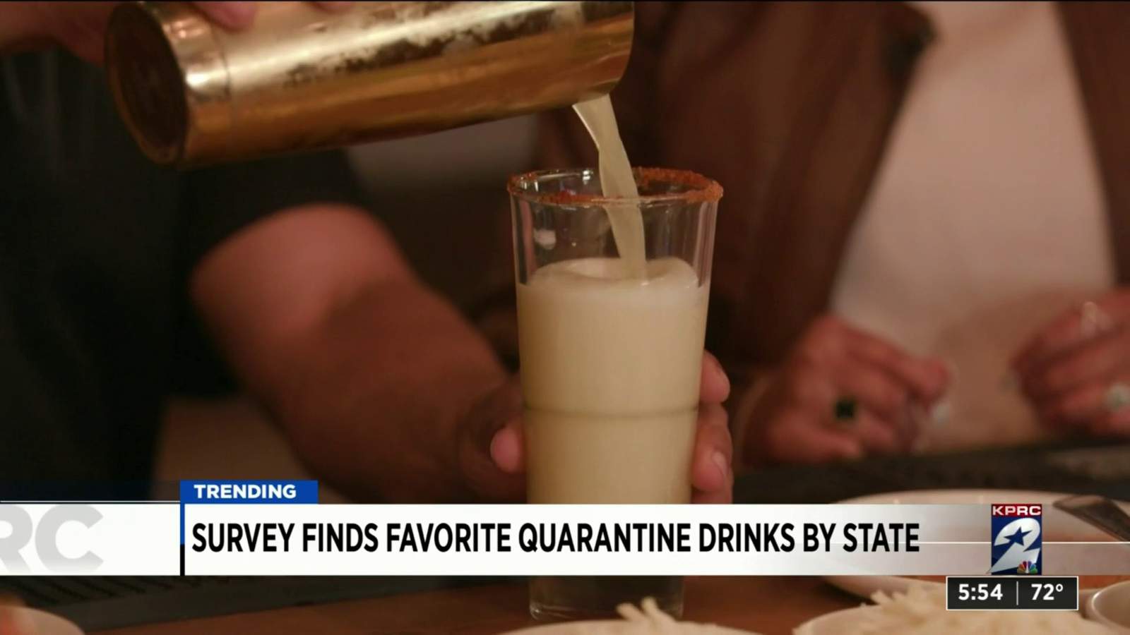 Survey finds top-searched cocktail during quarantine in every state