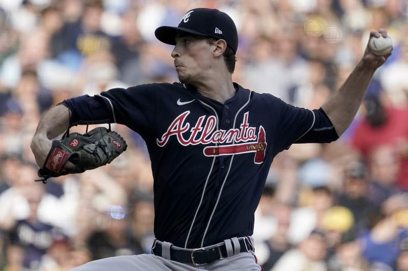 Fried sharp, Braves blank Brewers 3-0 to tie NLDS at 1-all