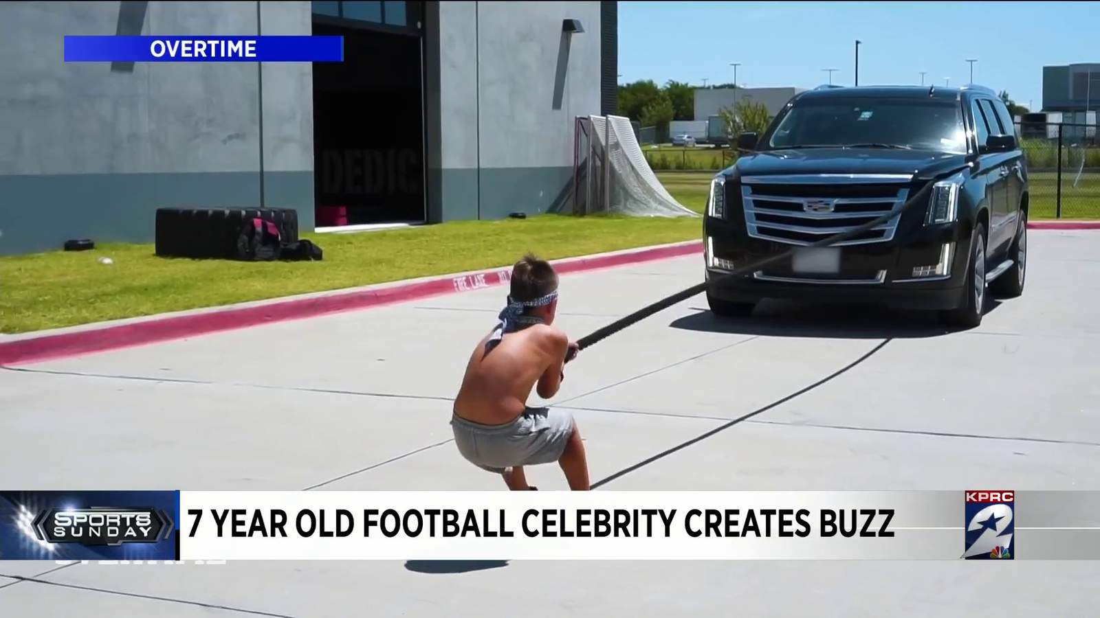 7-year-old Texas football celebrity Baby Gronk creates buzz