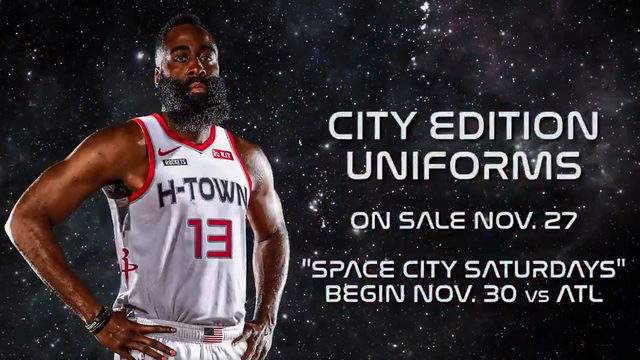 Rockets Debut Fourth New Uniform And It S Out Of This World
