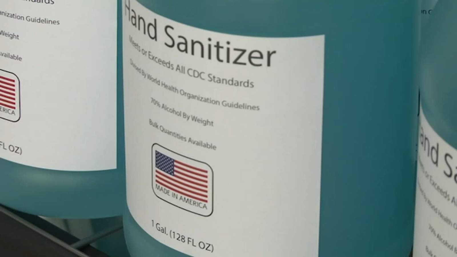 Looking for lots of hand sanitizer? This Pearland chemical company is selling gallons for $60