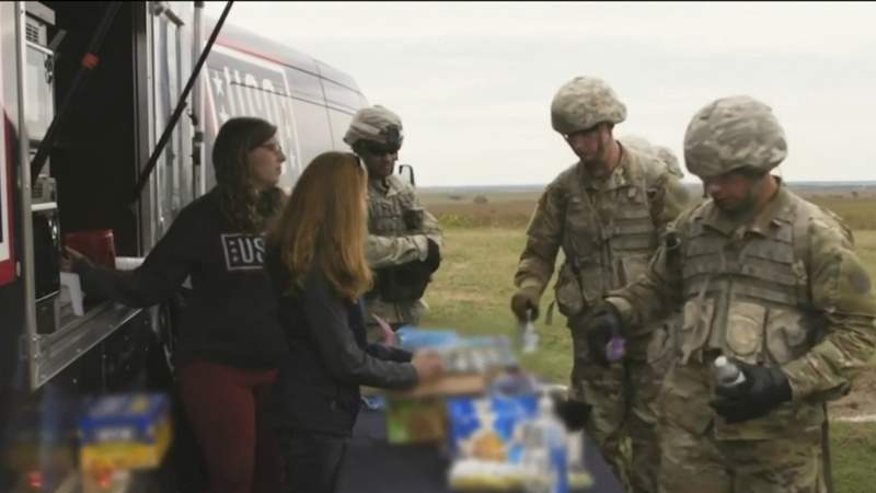 How the USO boosted the morale of service members in the Houston area during the pandemic