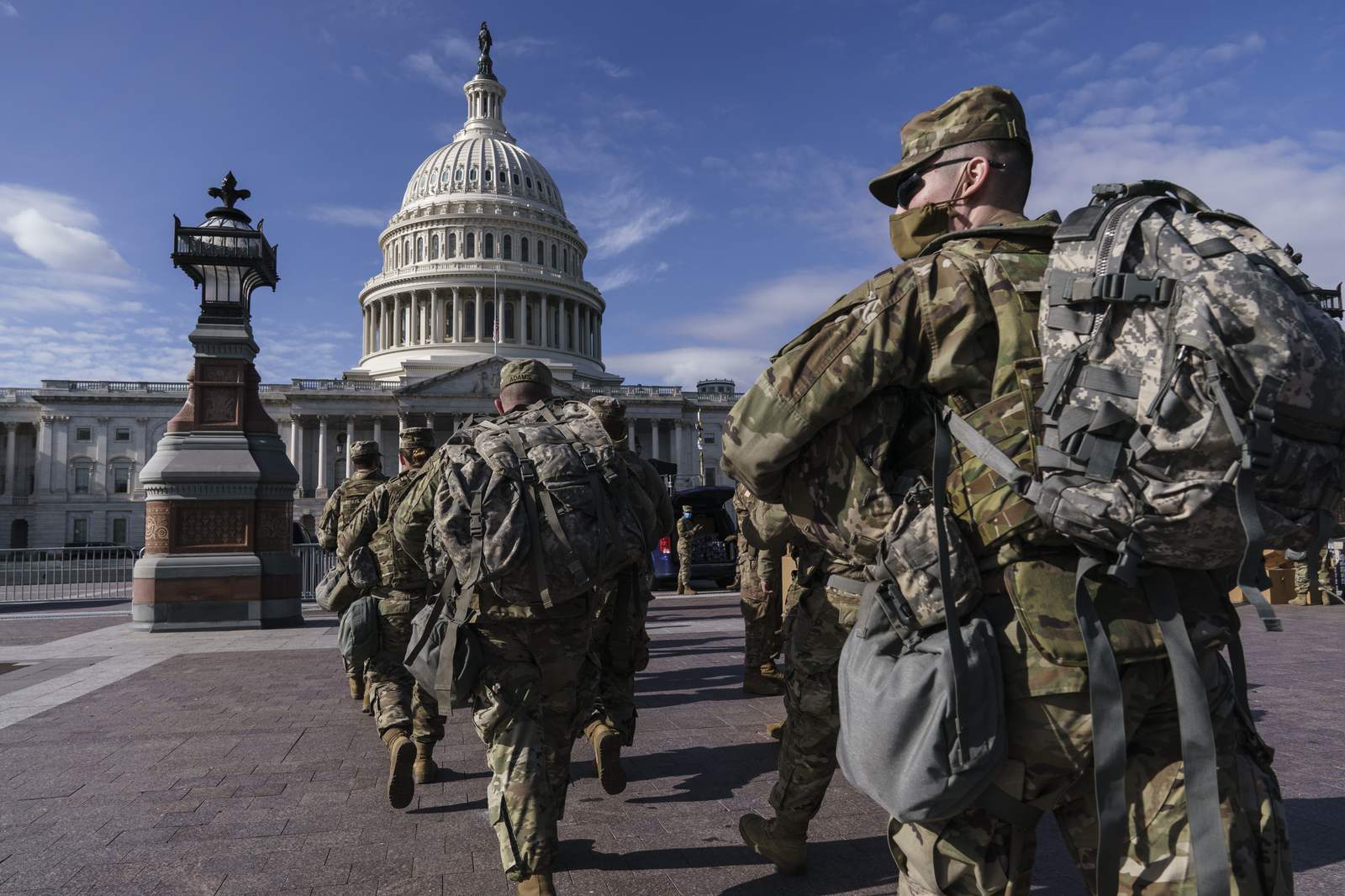 FBI vetting National Guard troops in DC amid fears of insider attack