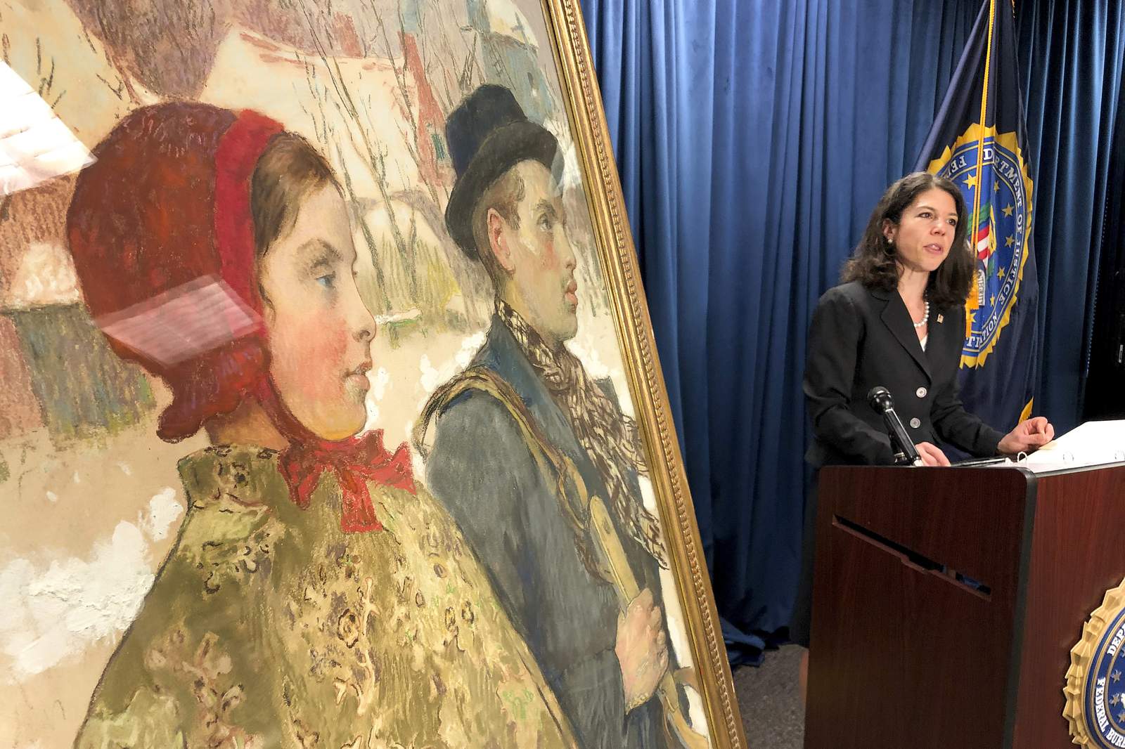 Jewish family’s painting looted by Nazis in 1933 is returned