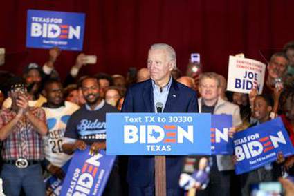 Joe Biden's campaign names first Texas hires for general election