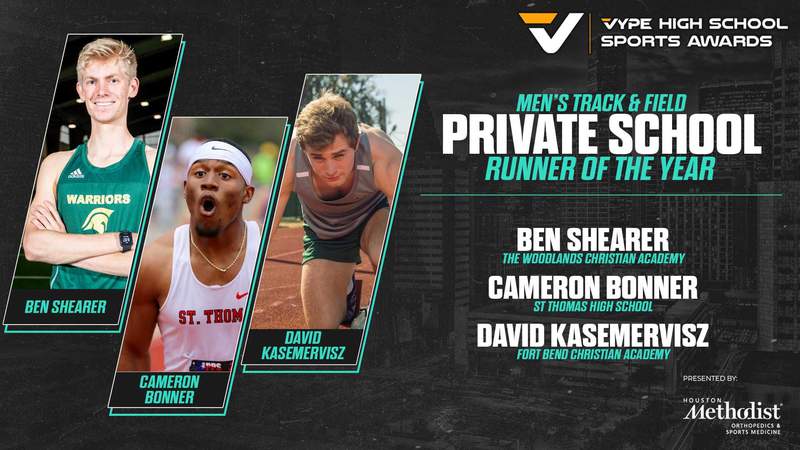 2021 VYPE Awards: Private School Men's Track & Field Athlete of the Year Finalists