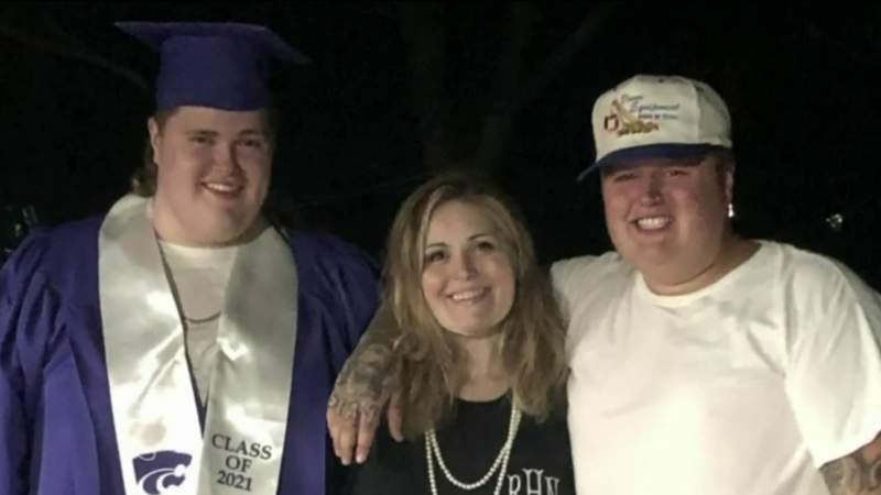Angleton student goes through spinal surgery and gains strength to walk at graduation