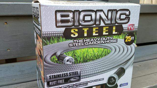 As Seen On Tv Consumer Expert Amy Davis Tests The Bionic Steel Hose