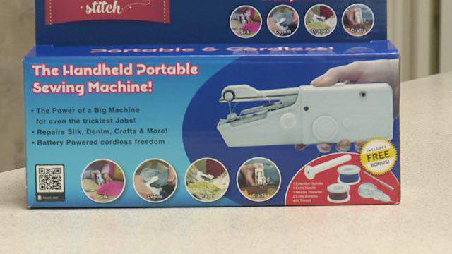 Can a handheld sewing machine replace your bulky one for quick projects?