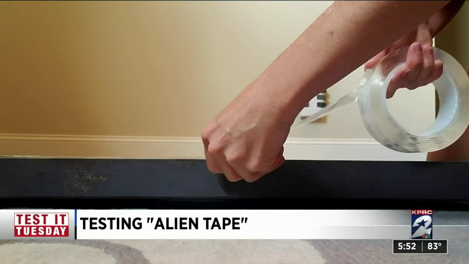Test it Tuesday: Should you put down the hammer and nails? Alien Tape claims you won’t need them again.