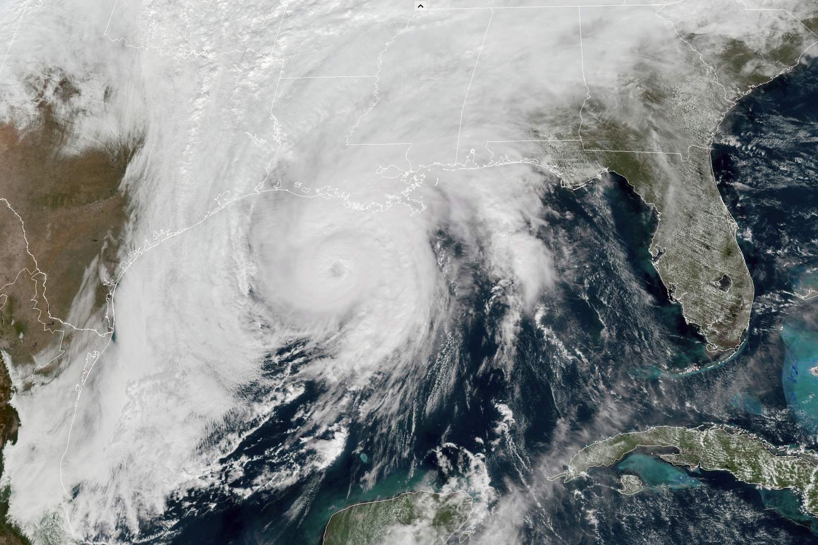 Powerful Hurricane Zeta makes Louisiana landfall