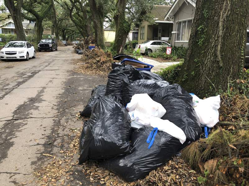 After Ida: Mounting trash, rising anger in New Orleans