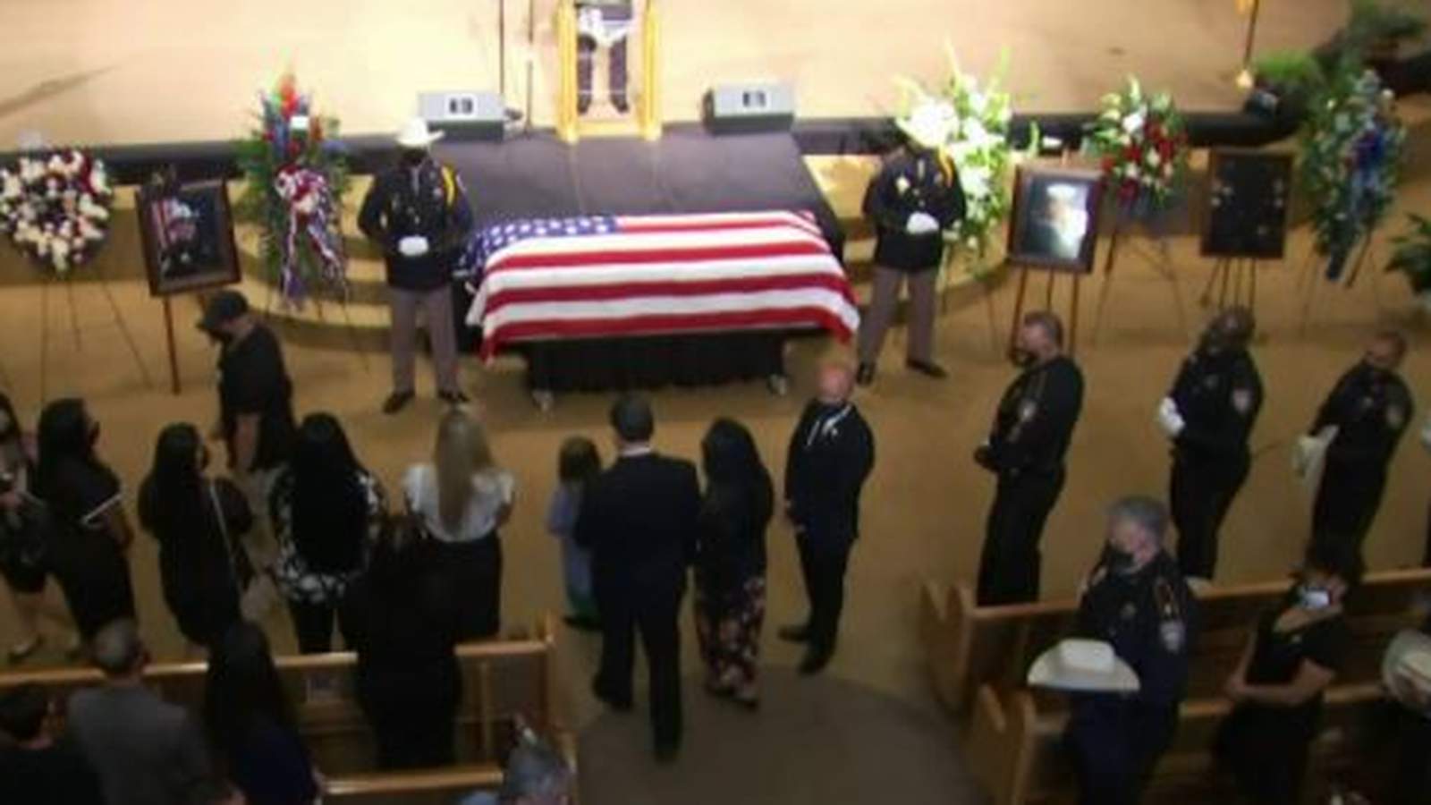 Funeral held for HCSO Deputy Johnny Tunches Thursday