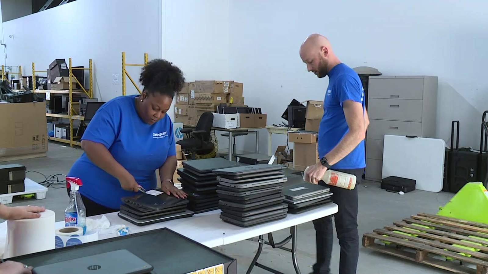 Local charity gives away 400 free laptops for students during coronavirus crisis