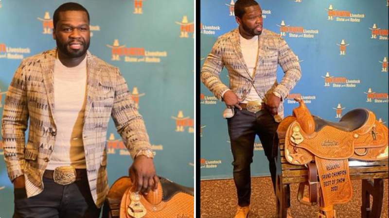 Rapper 50 Cent wins Reserve Grand Champion in 2021′s Rodeo Uncorked Wine Competition
