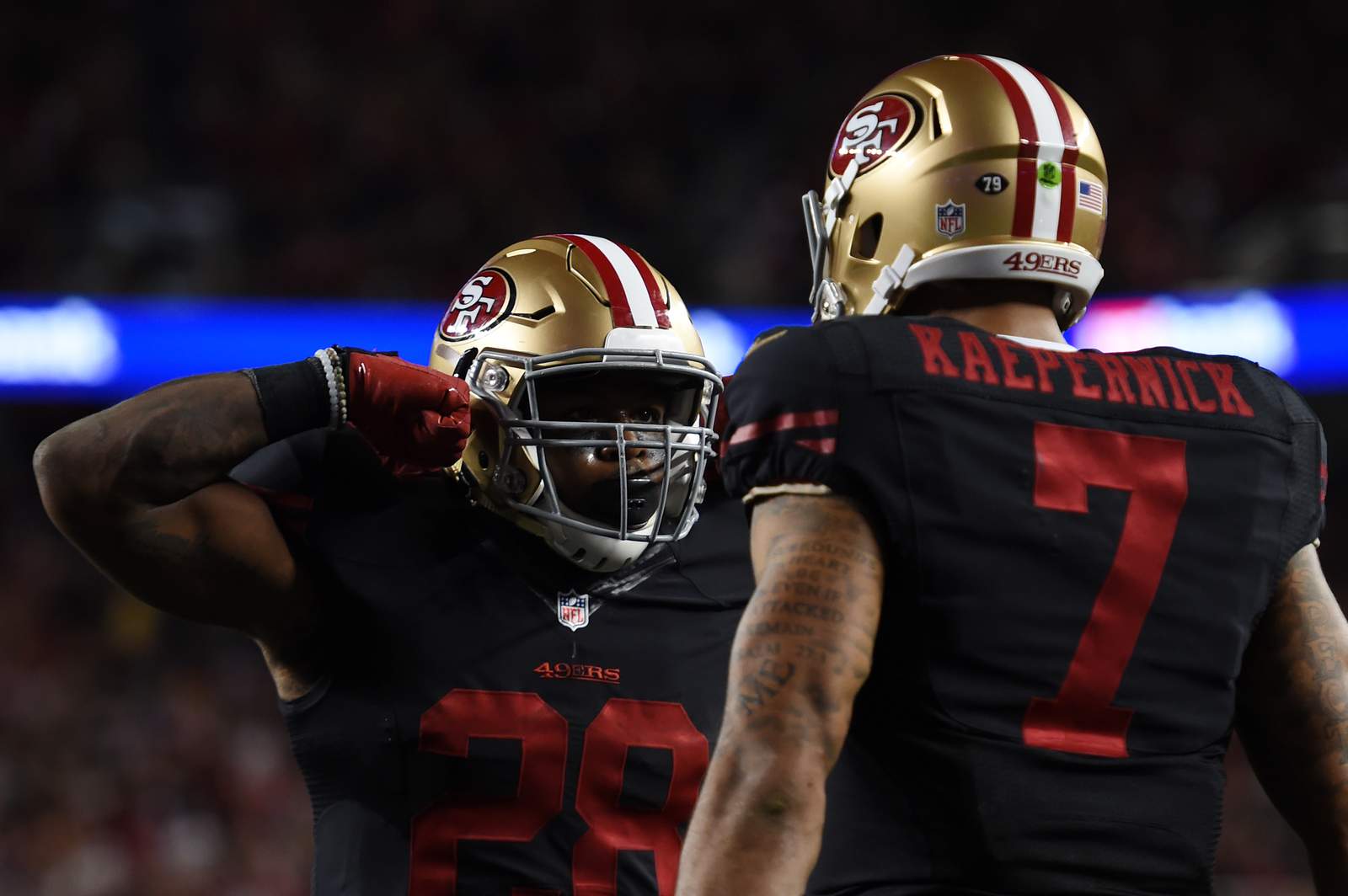 The NFL should re-sign Colin Kaepernick, says Seattle Seahawks running back Carlos Hyde