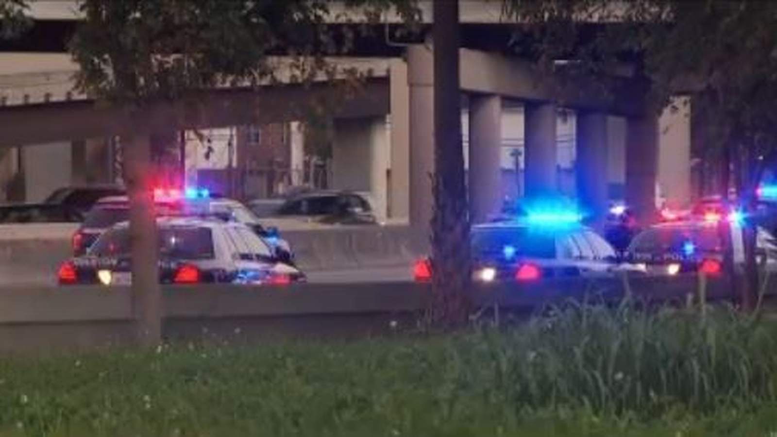 Man fatally struck by car after being chased into the street in downtown Houston, police say