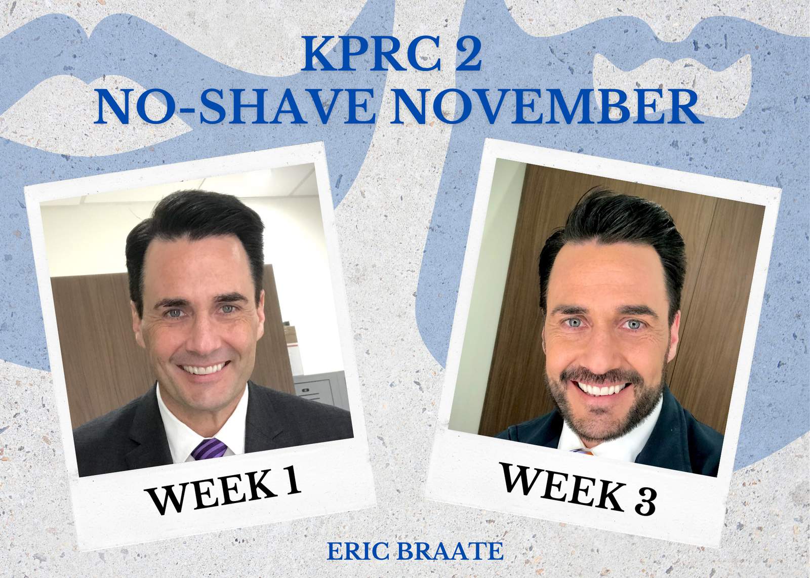 Can you recognize our KPRC 2 men? Check out their No-Shave November progress pics