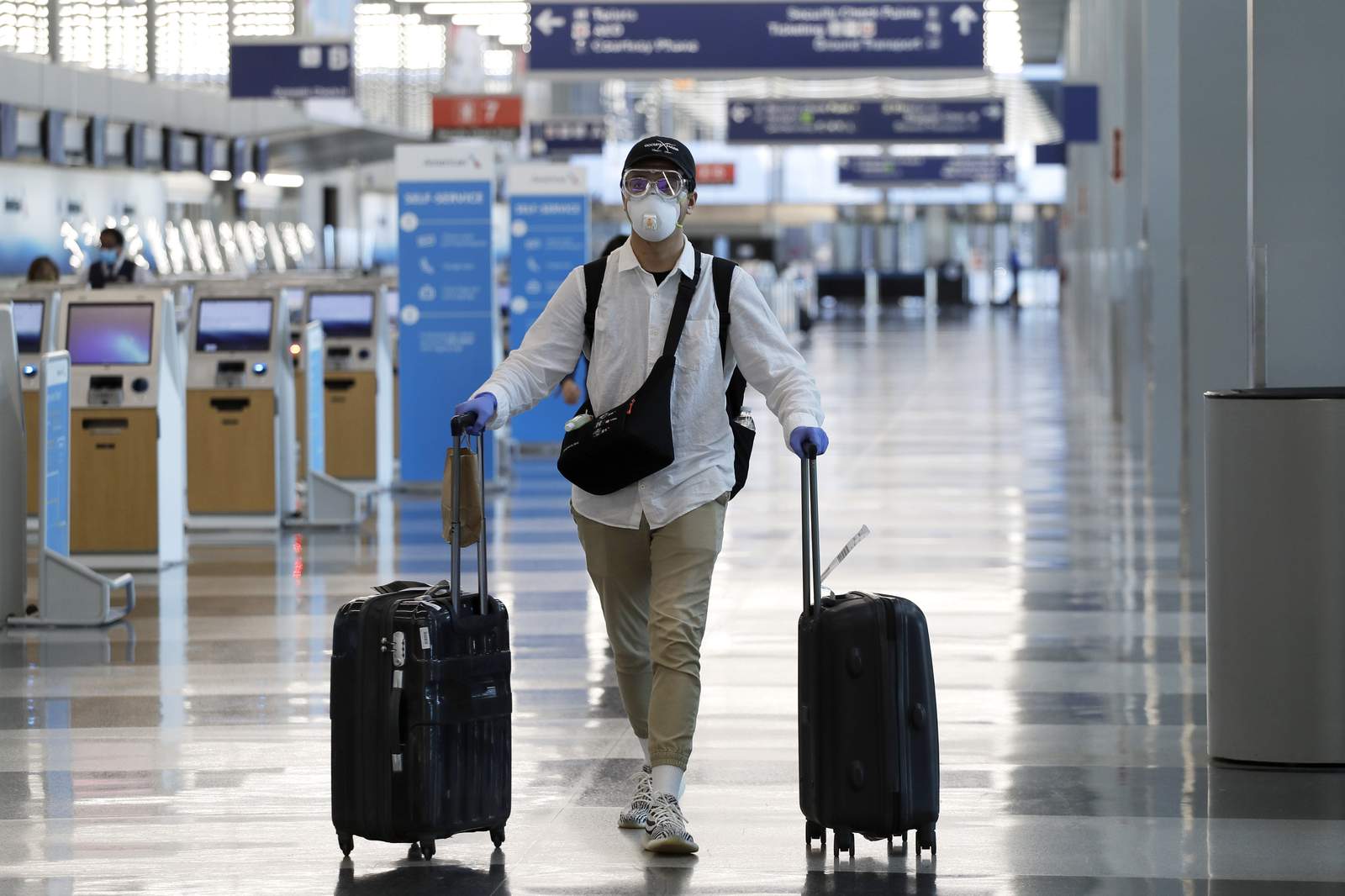 Airline bookings start to tumble again as coronavirus cases spike