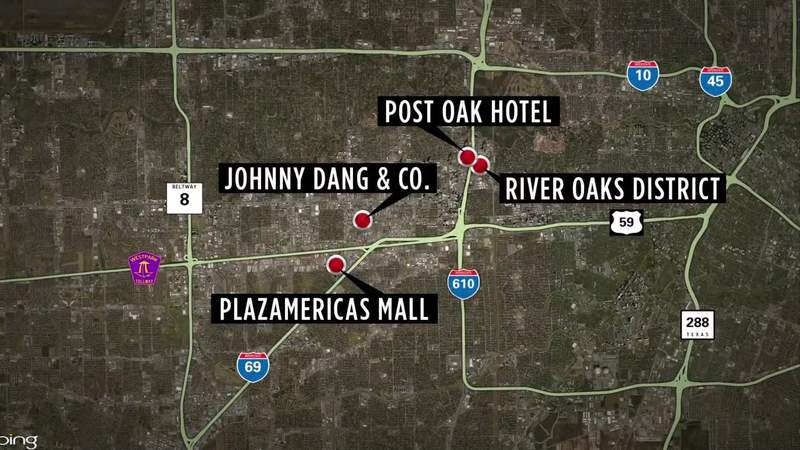 Task force going after robbers targeting Galleria area shoppers, diners