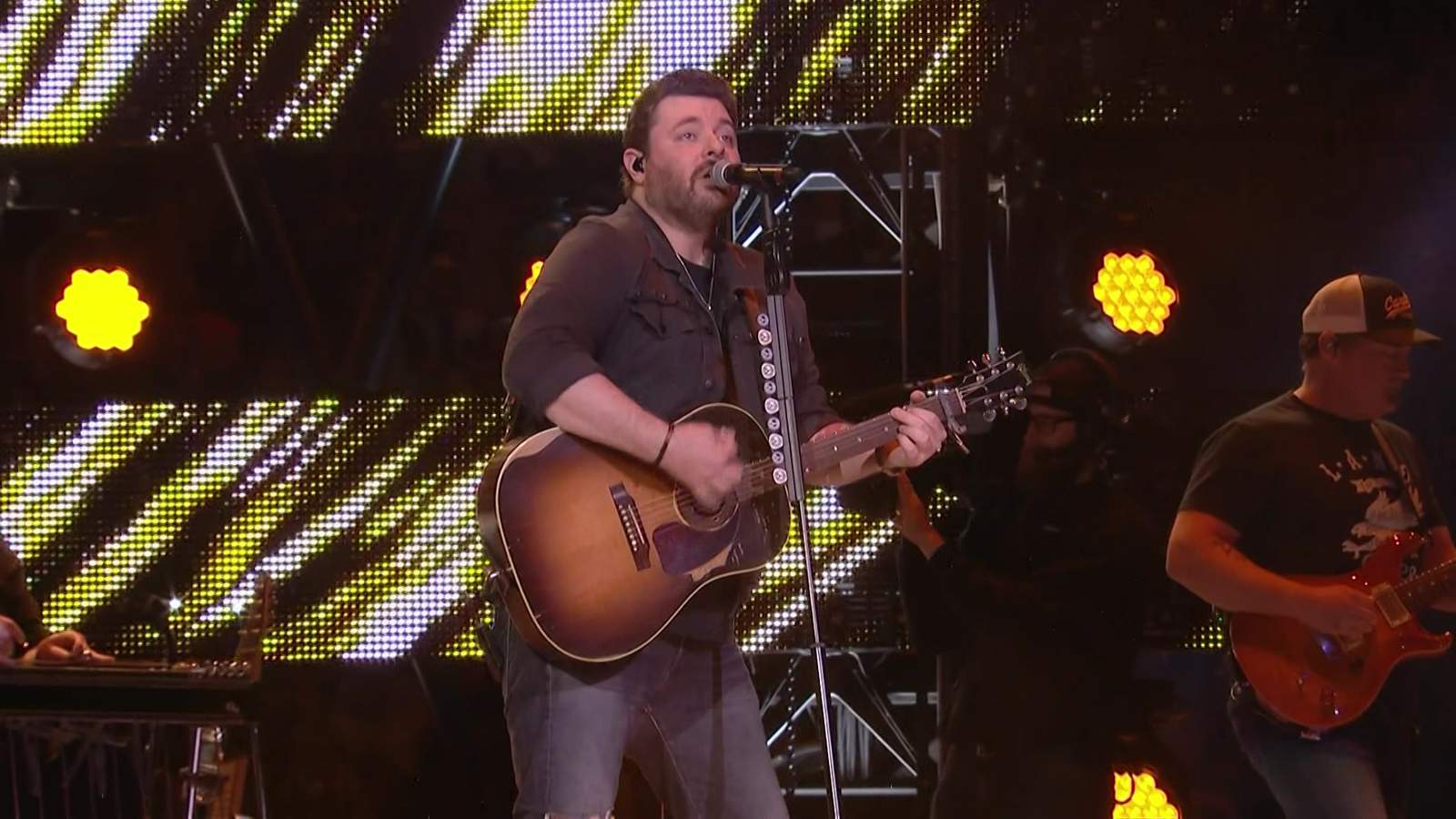 WATCH: Houston Rodeo audience lights up NRG Stadium for Chris Young during emotional performance