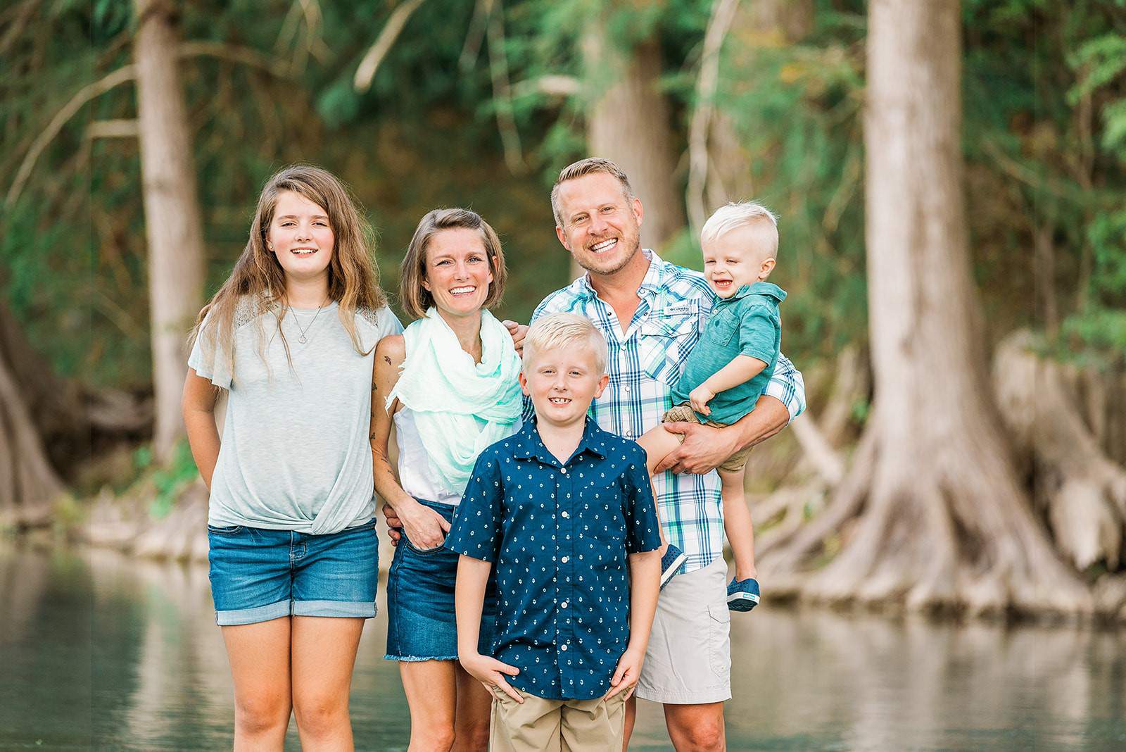 Zach Zeller, co-founder of Script Co and his family.