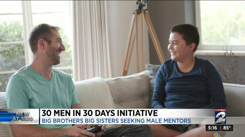 ‘30 men in 30 days’: Big Brothers Big Sisters of Houston in need of mentors